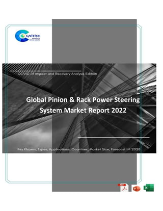 Global Pinion & Rack Power Steering
System Market Report 2022
 