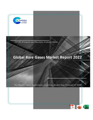 Global Rare Gases Market Report 2022
 