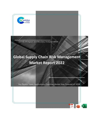 Global Supply Chain Risk Management
Market Report 2022
 