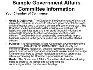 Sample Government Affairs Committee Information ,[object Object],[object Object],[object Object],[object Object]
