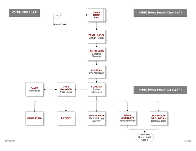 Sample Health Care Process Map