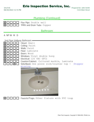 Trap Inspection Report.pdf Sample Home Inspection Report.pdf