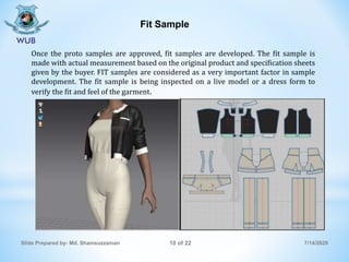 Sample in garment industry | PPTX