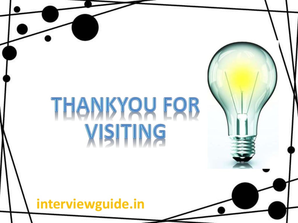 Sample interview questions and answers