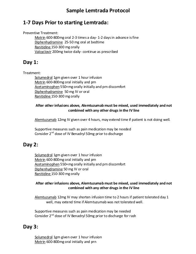 Examples of protocol documents picture