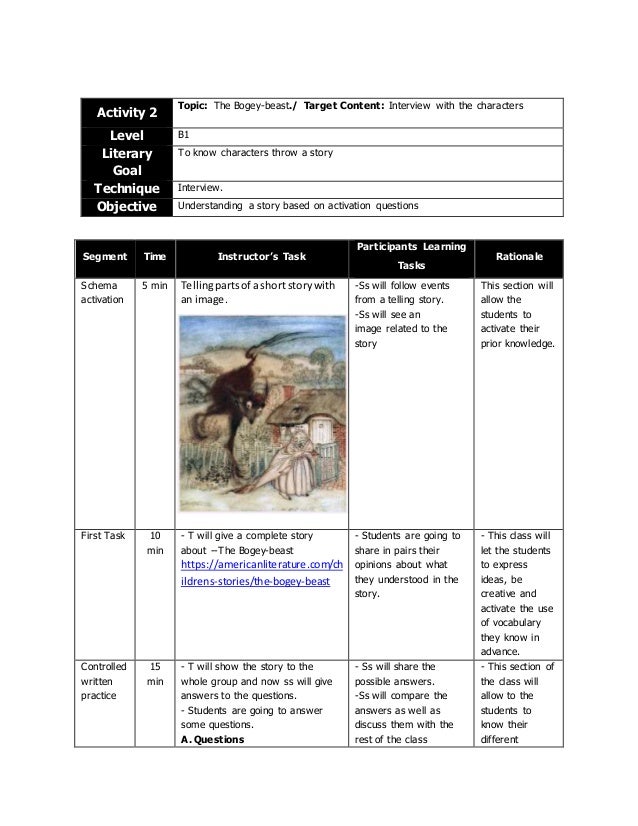the lesson short story