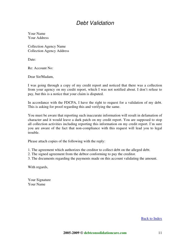 debt validation letter template sle fdcpa debt validation letter docoments ojazlink debt validation letter template sle fdcpa debt validation letter docoments ojazlink