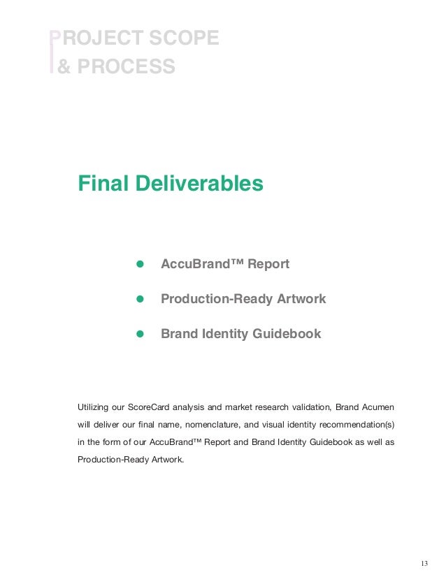 How to write a brand identity proposal