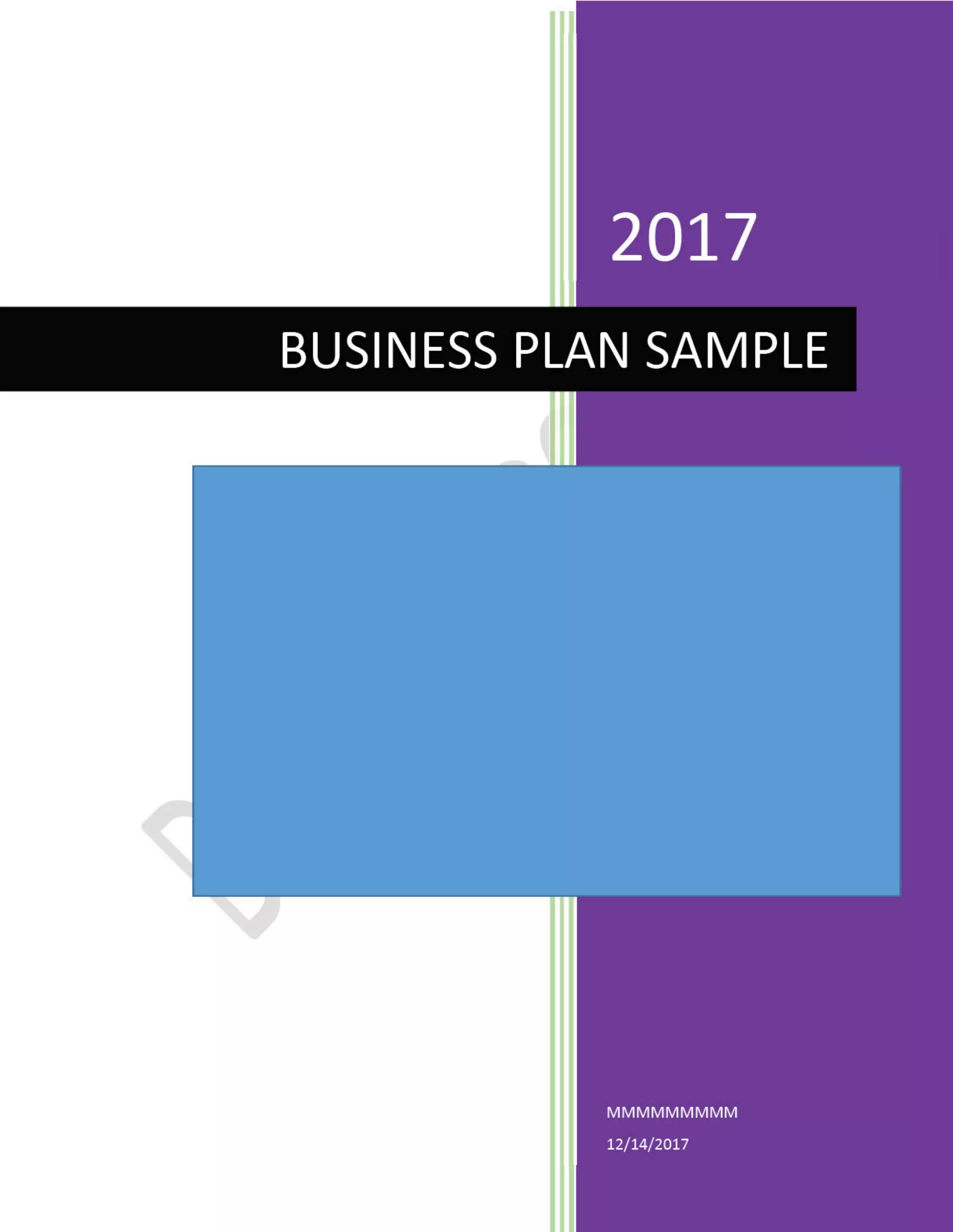 Medical Device Business Plan Sample Redacted PDF