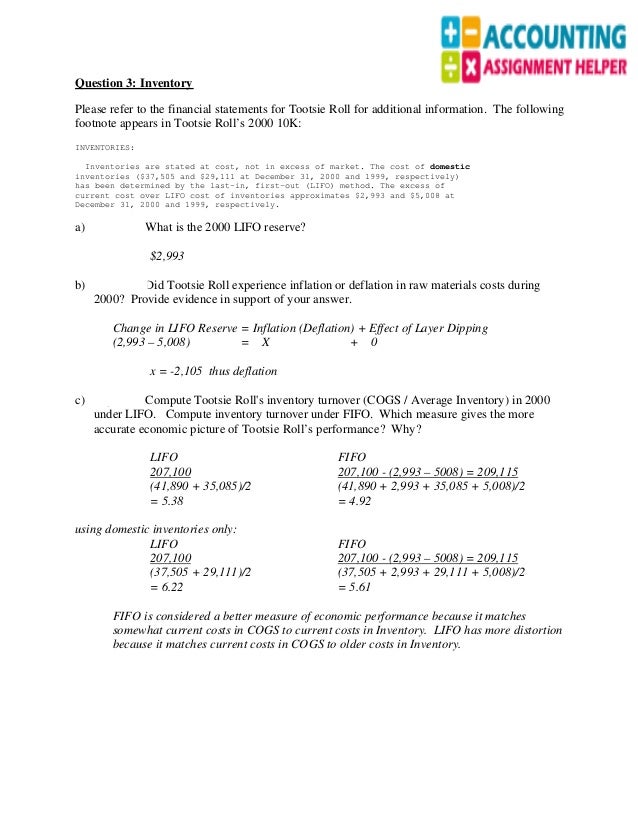 Accounting Assignment Sample Problems with Solutions