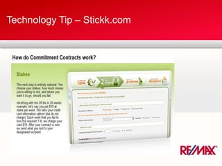 Technology Tip – Stickk.com
 
