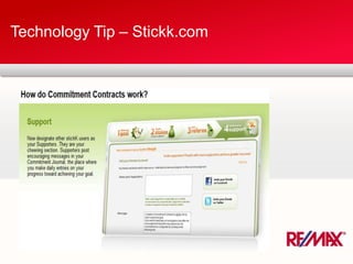 Technology Tip – Stickk.com
 