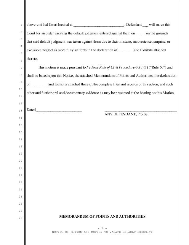 notice of motion to enter default template superior court nj notice of motion to enter default template superior court nj