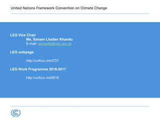 The sample NAP process based on the UNFCCC NAP technical guidelines | PDF