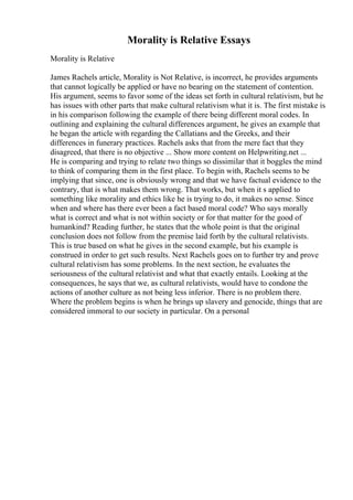 Sample Of A Reflective Essay | PDF