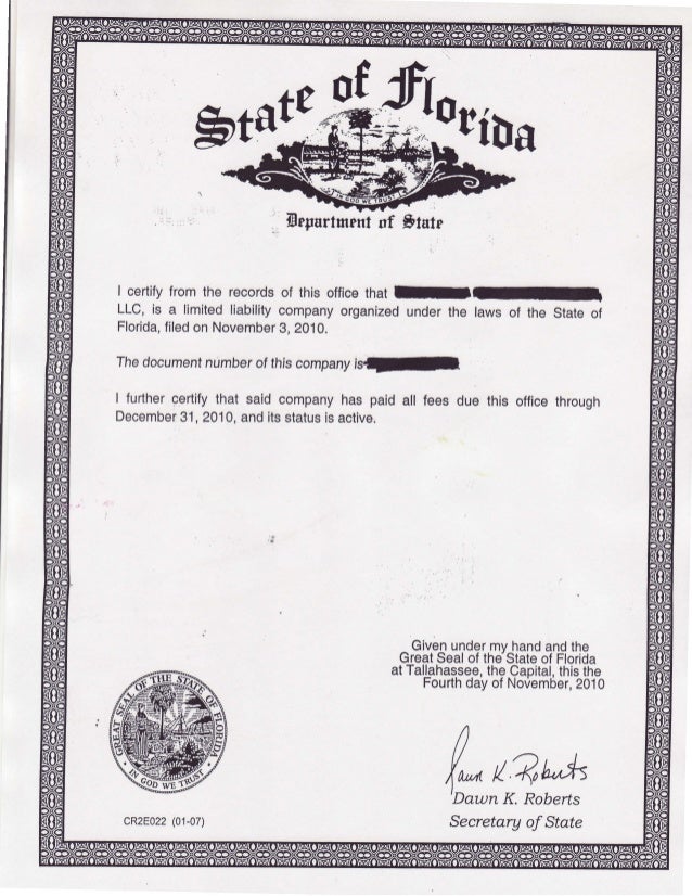 sample of certificate of organization organization sample