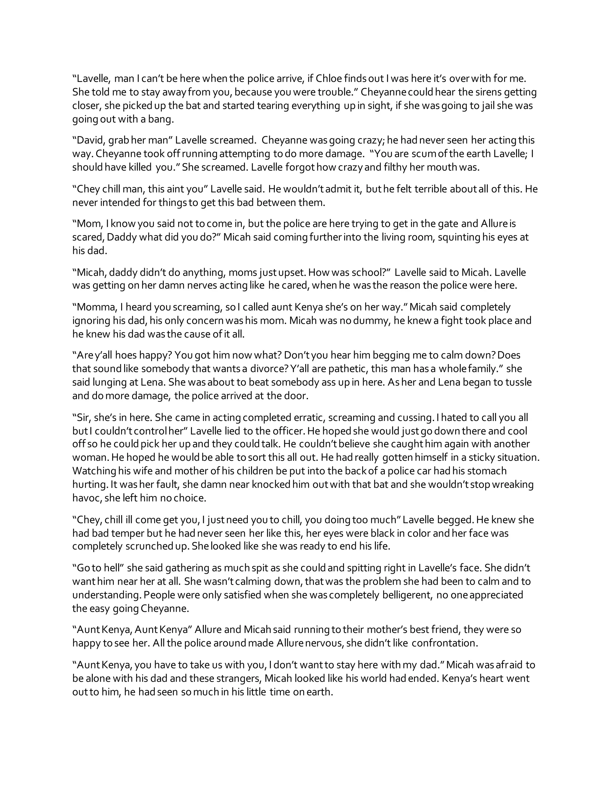 Sample of did you think id crumble pdf