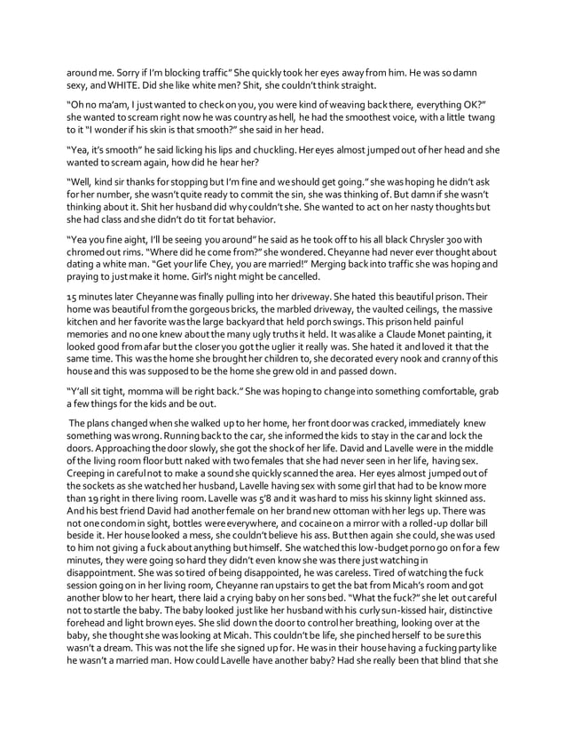 Sample of did you think id crumble pdf