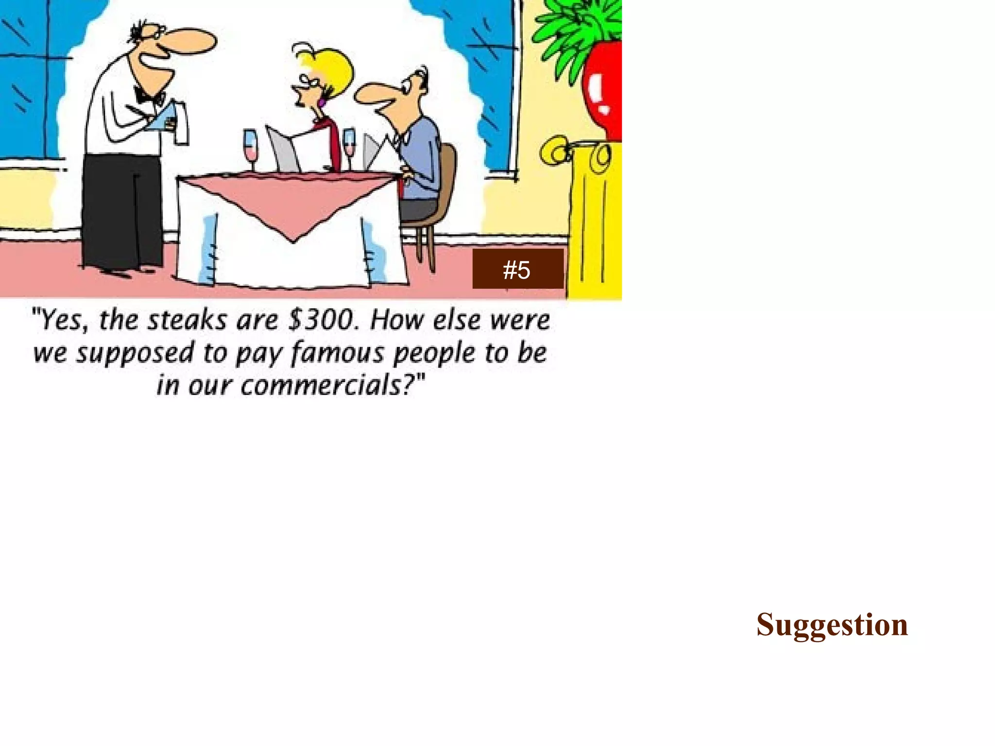 #5




     Suggestion

                  8
 