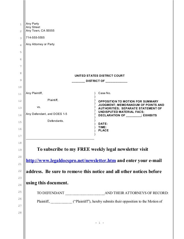 sample court motion Best photos of example of court motion form criminal motion to.