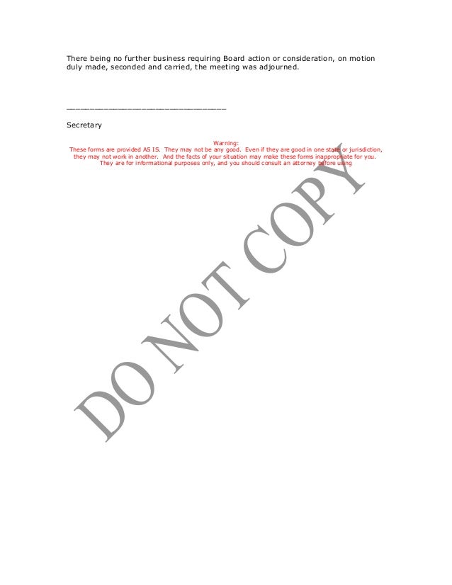 sample organizational meeting minutes minutes of organizational meeting