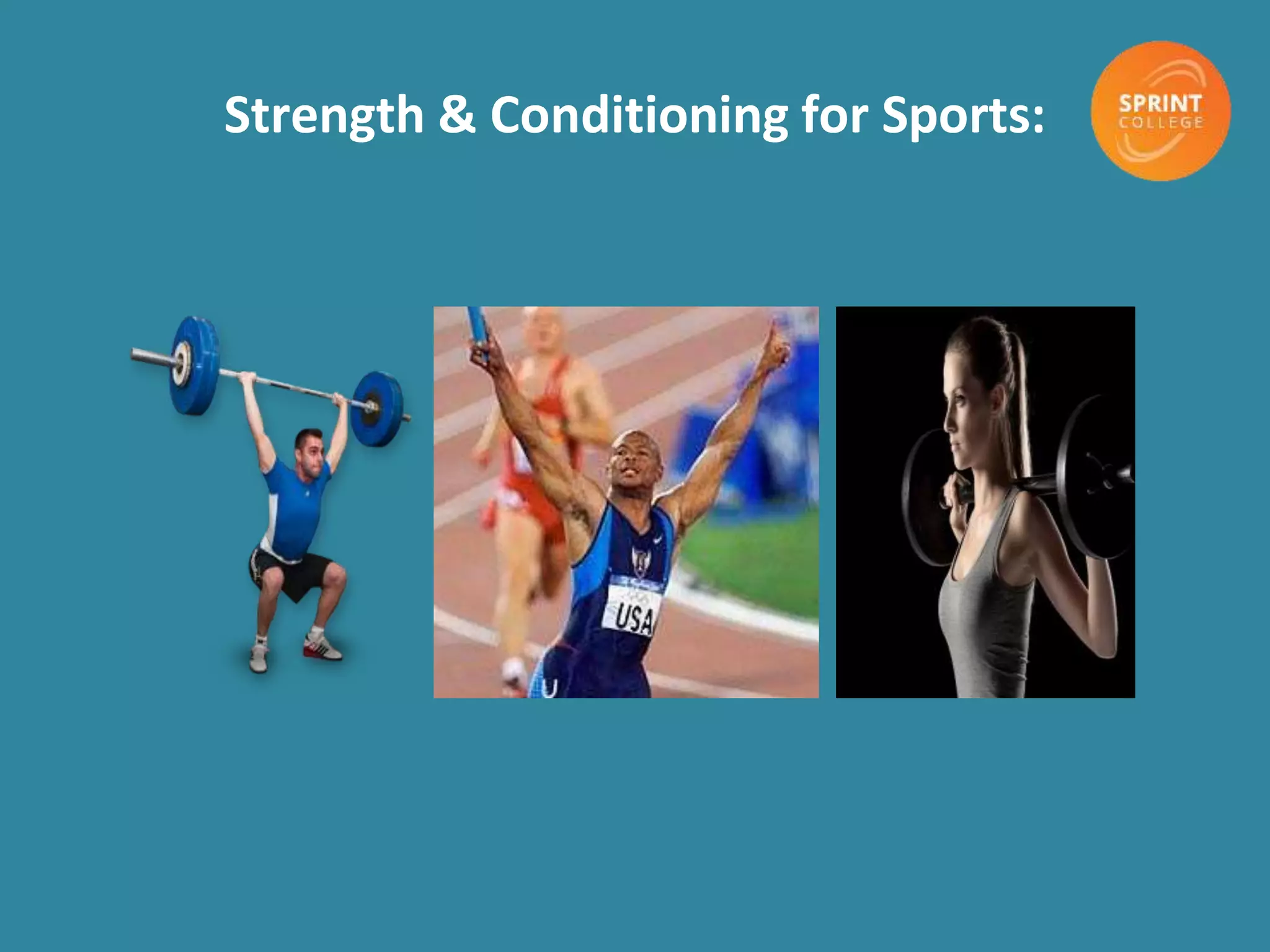 Strength & Conditioning for Sports: