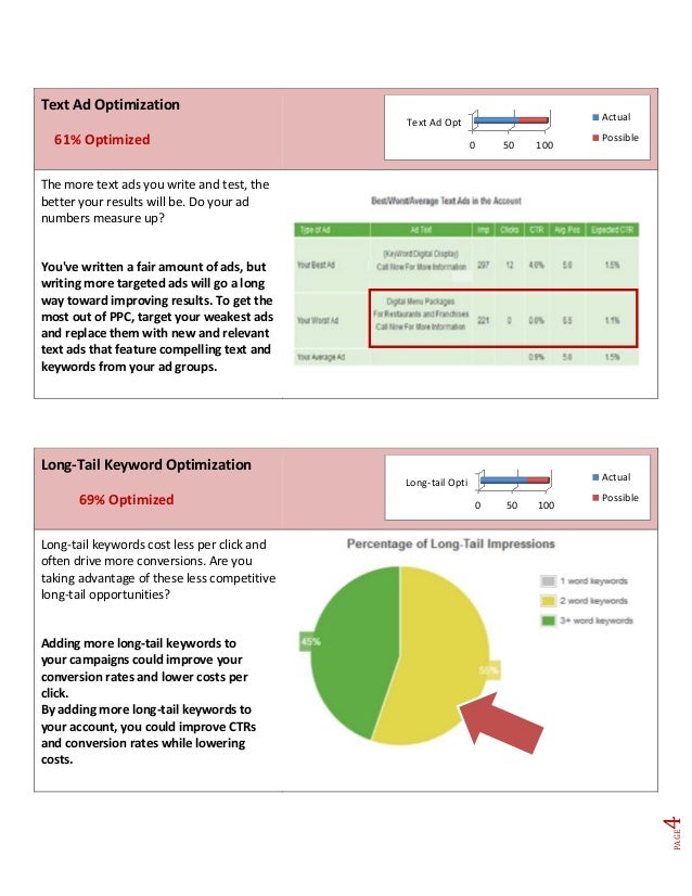 sample of audit report format