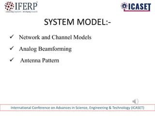 Design And Analysis for Millimeter Wave Networks using Antenna Arrays ...