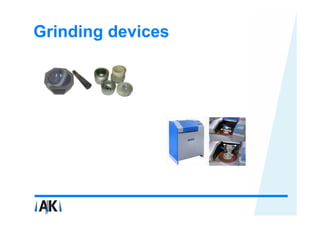 Grinding devices
 