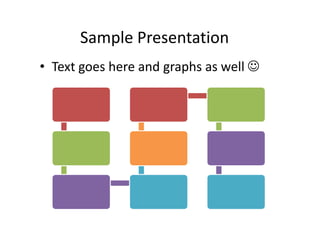 Sample Presentation Text goes here and graphs as well  