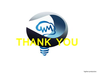 THANK YOU
hyphen production
 