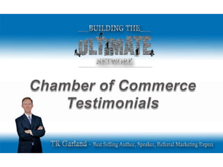 Sample presentation   linked in - slideshare - chamber of commerce testimonials