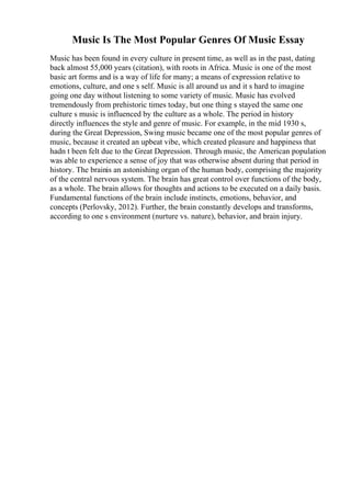 Sample Process Essay | PDF