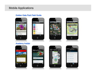 Mobile Applications
 