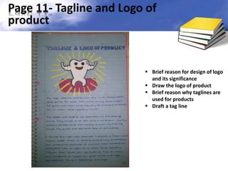 Tagline Draft Sample project -Marketing Management | PPTX