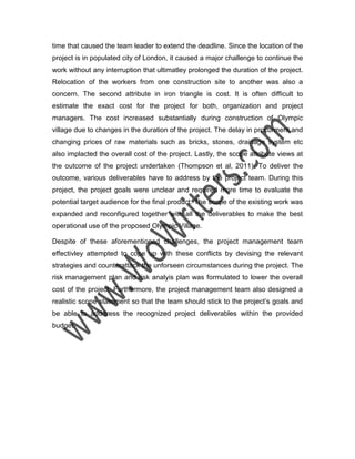 Sample project management | PDF