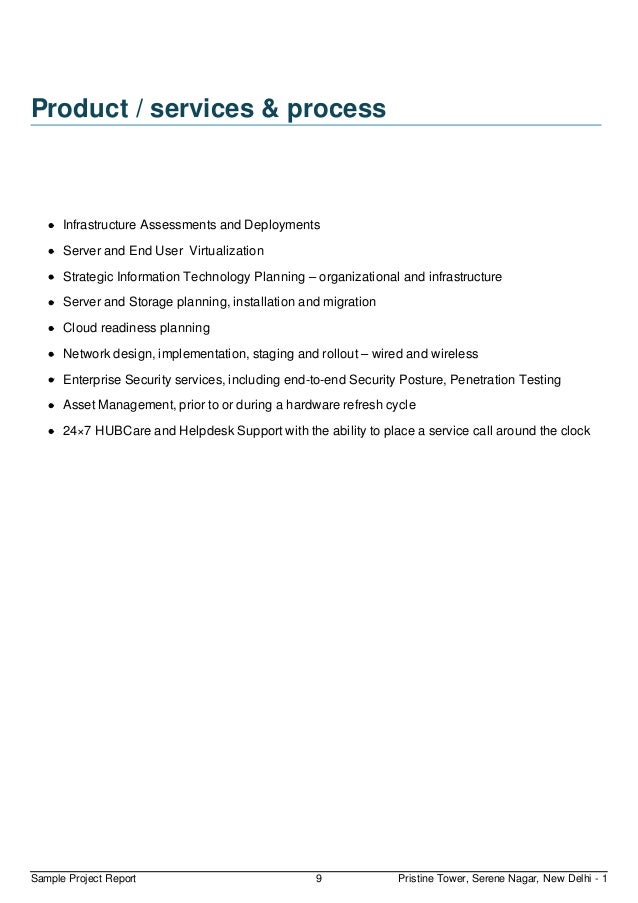 Sample project report for bank loan word picture