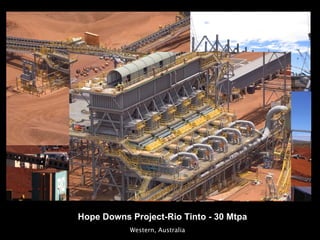Hope Downs Project-Rio Tinto - 30 Mtpa Western, Australia 