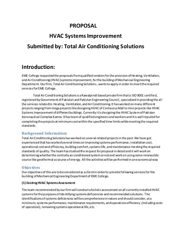 sample-proposal-for-hvac-improvement