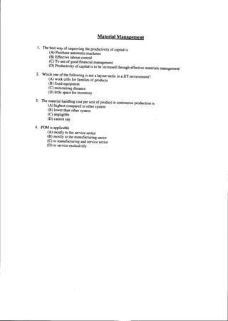 ongc sample quessionnaire for management trainee 2014