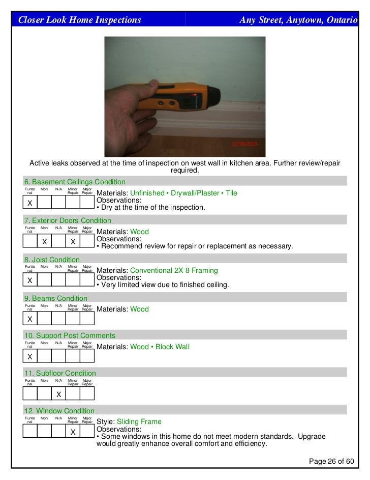 guelph plaster repair Report Home Inspection Sample guelph plaster repair Report Home Inspection Sample