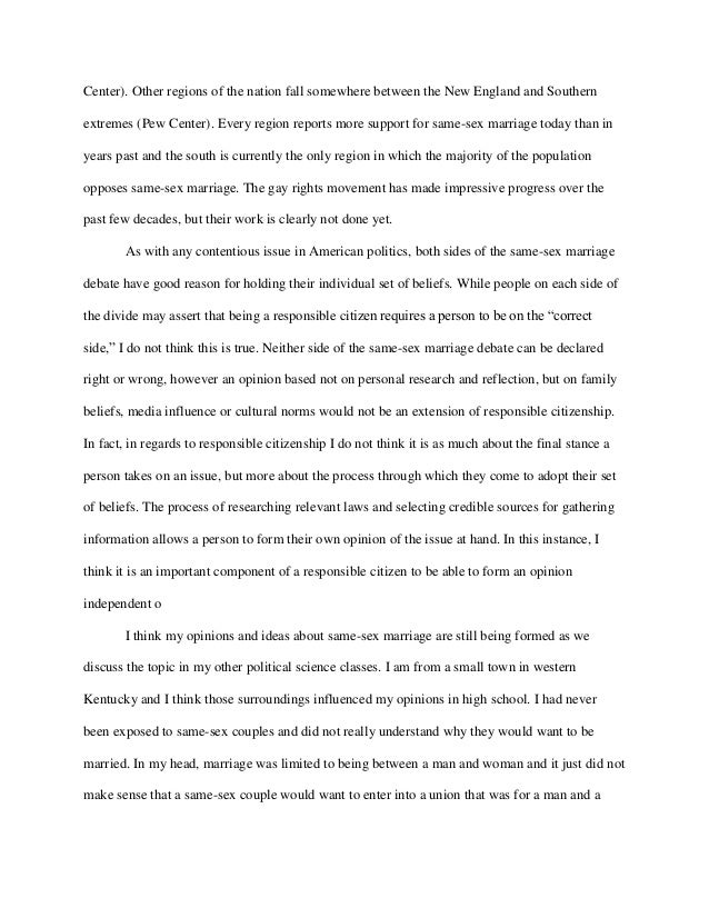 same marriage essay topics
