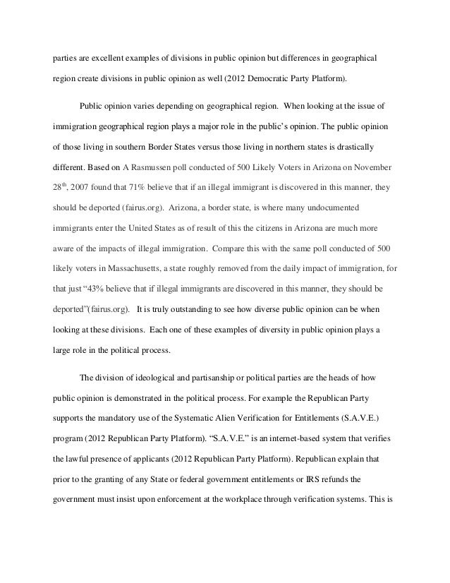 example of research essay