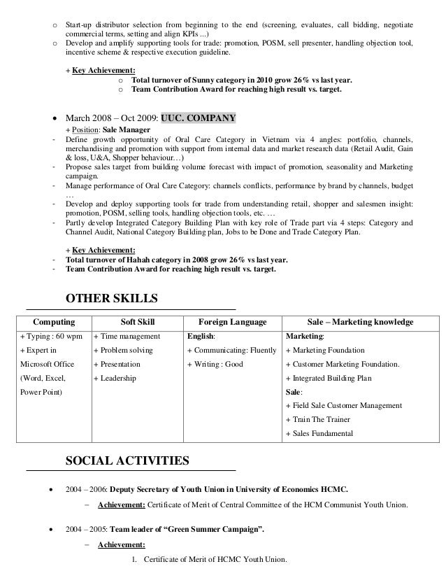 sample resume sales english adjacency resume