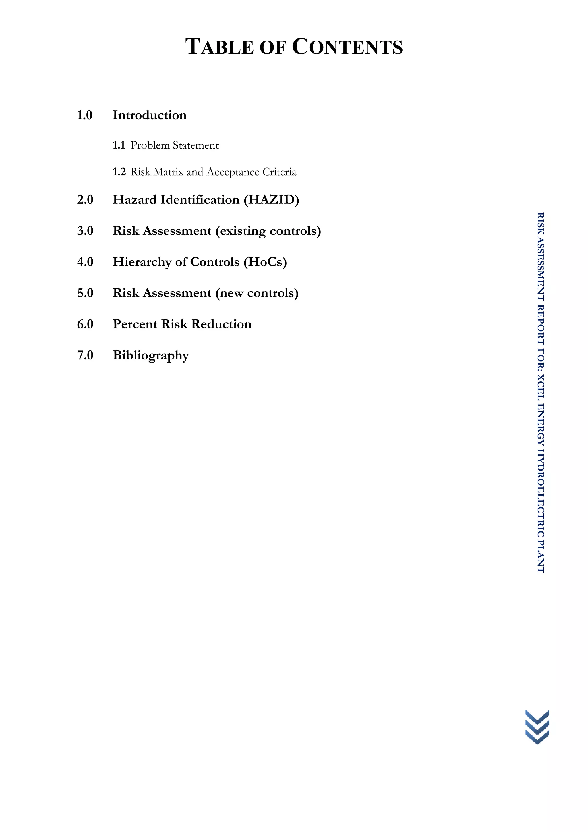 Sample risk assessment report for dcc safety students | PDF