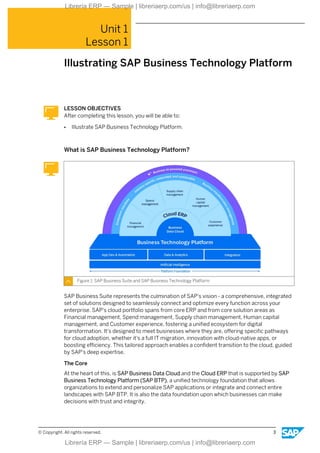 Getting Started with SAP Business Technology Platform | PDF