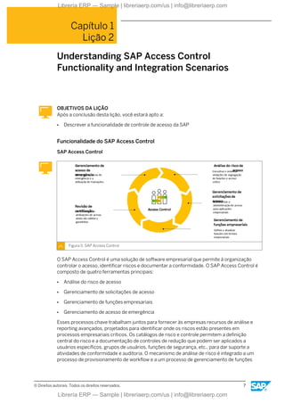 Implementação e configuração do SAP Access Control, GRC300 Col18 | PDF