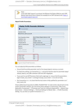 MDG200 Col20 SAP Master Data Governance: Configuration and Customizing ...