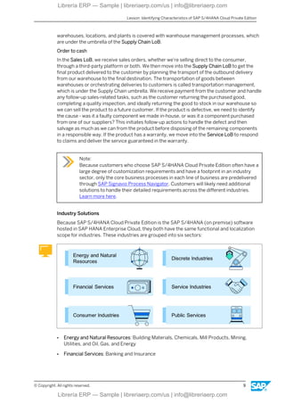 S4C03 Col26 Implementing SAP S/4HANA Cloud Private Edition | PDF