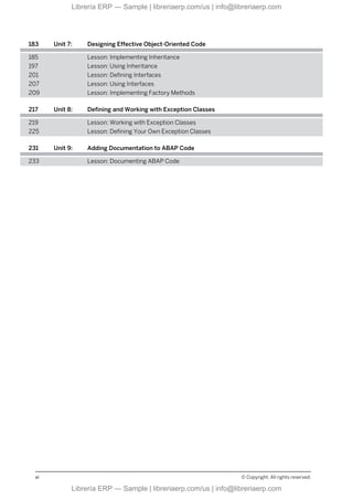 S4D401 Col24 Intermediate ABAP Programming | PDF